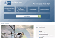 Desktop Screenshot of ihk-bildung.de